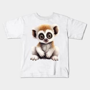 Baby Lemur Kids T-Shirt